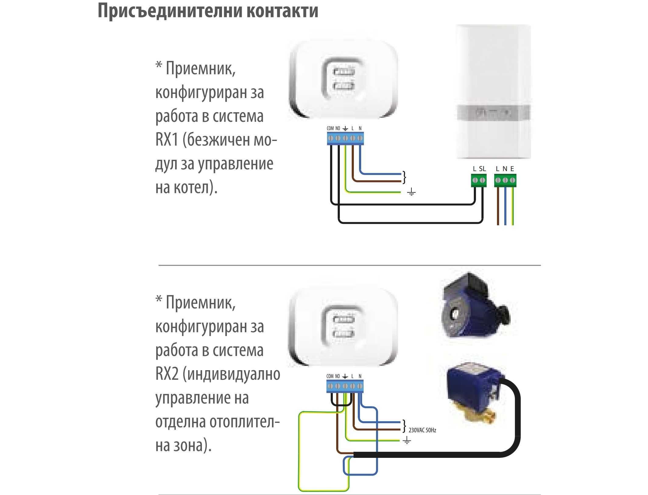 Salus RX10RF Smart модул/контролер за подово/котле - за термостат