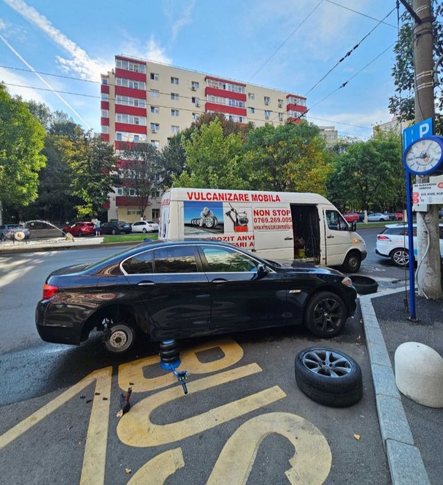 VULCANIZARE MOBILA NON-STOP  București A0 A1 A2 A3 Platforma