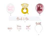 Set accesorii si baloane, Bride To Be, 23 bucati