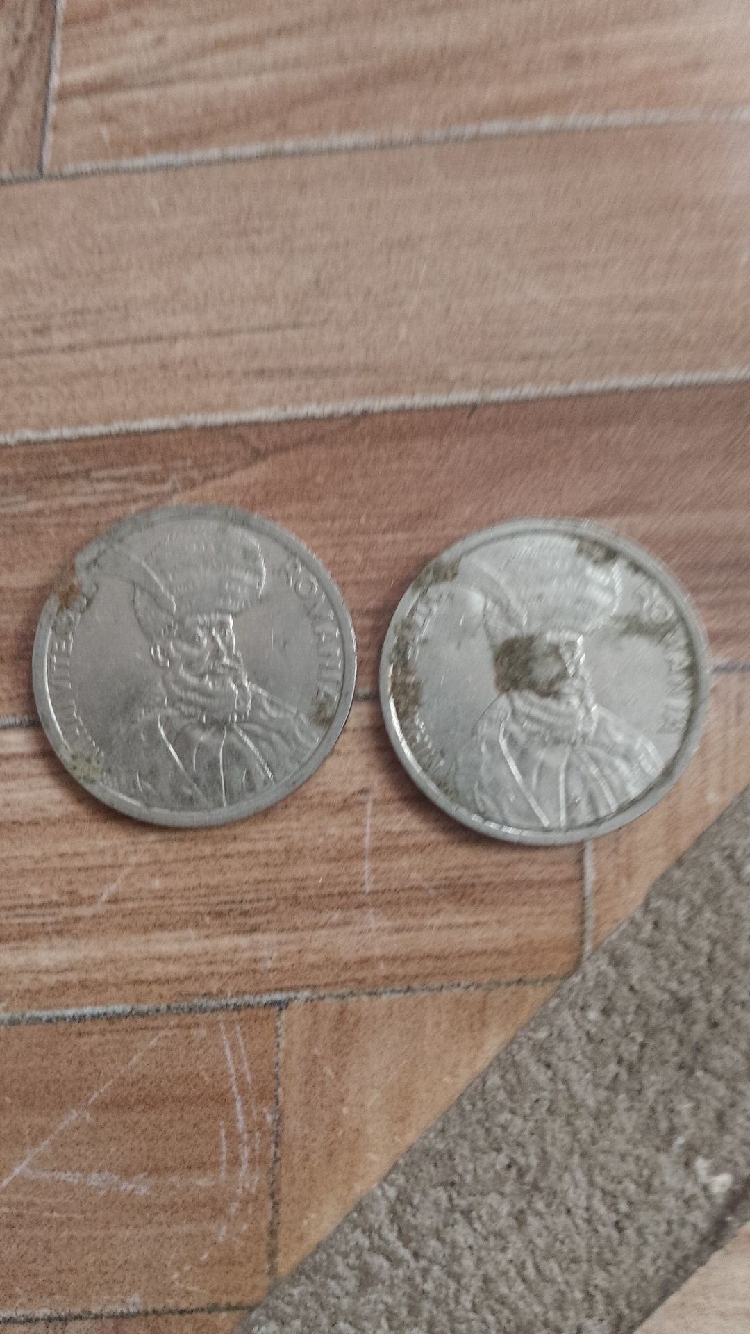 Monede de vânzare cu Mihai Viteazul din anul 1995 și 1994