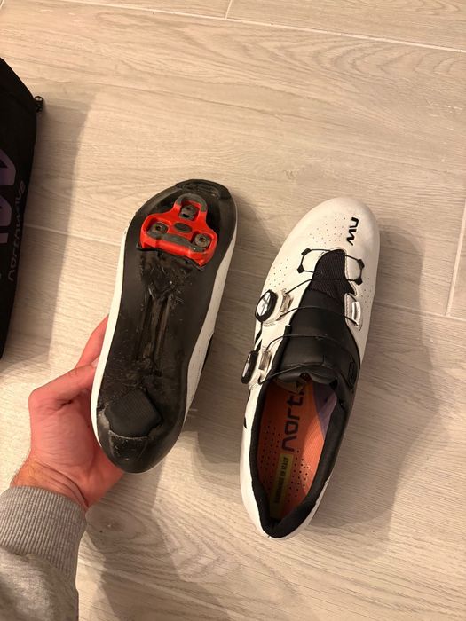 Pantofi ciclism carbon - Northwave veloce extreme 3 marimea 44