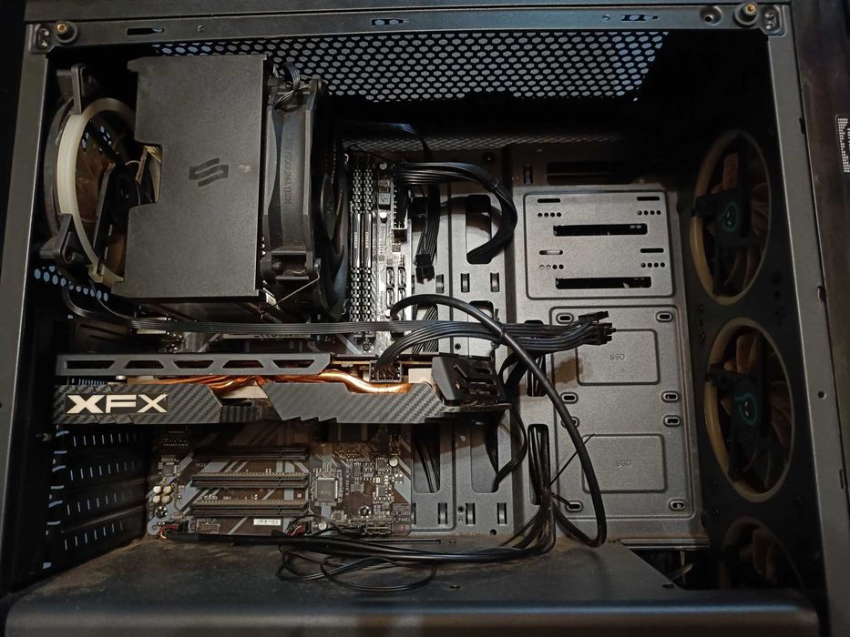 Desktop PC, Intel i3-9100F, Radeon RX580 8GB, 500GB M.2 SSD.