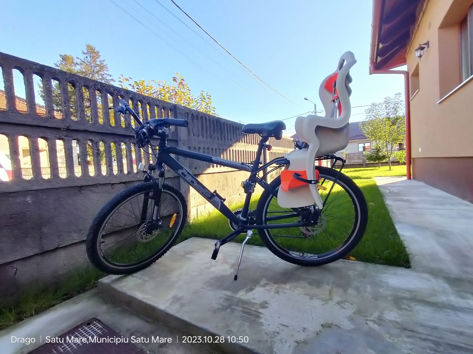 Scaun bicicletă copii Bellelli, utilizat.