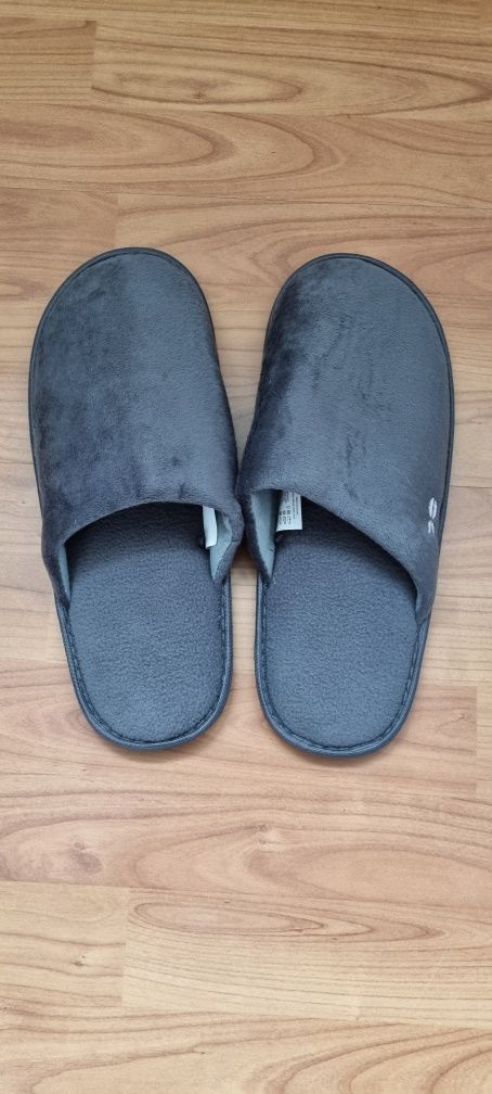 Papuci de casă - Crosshatch Charcoal