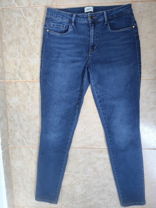 Blugi Only - mărime L/30 - talie elastica 80->96 cm