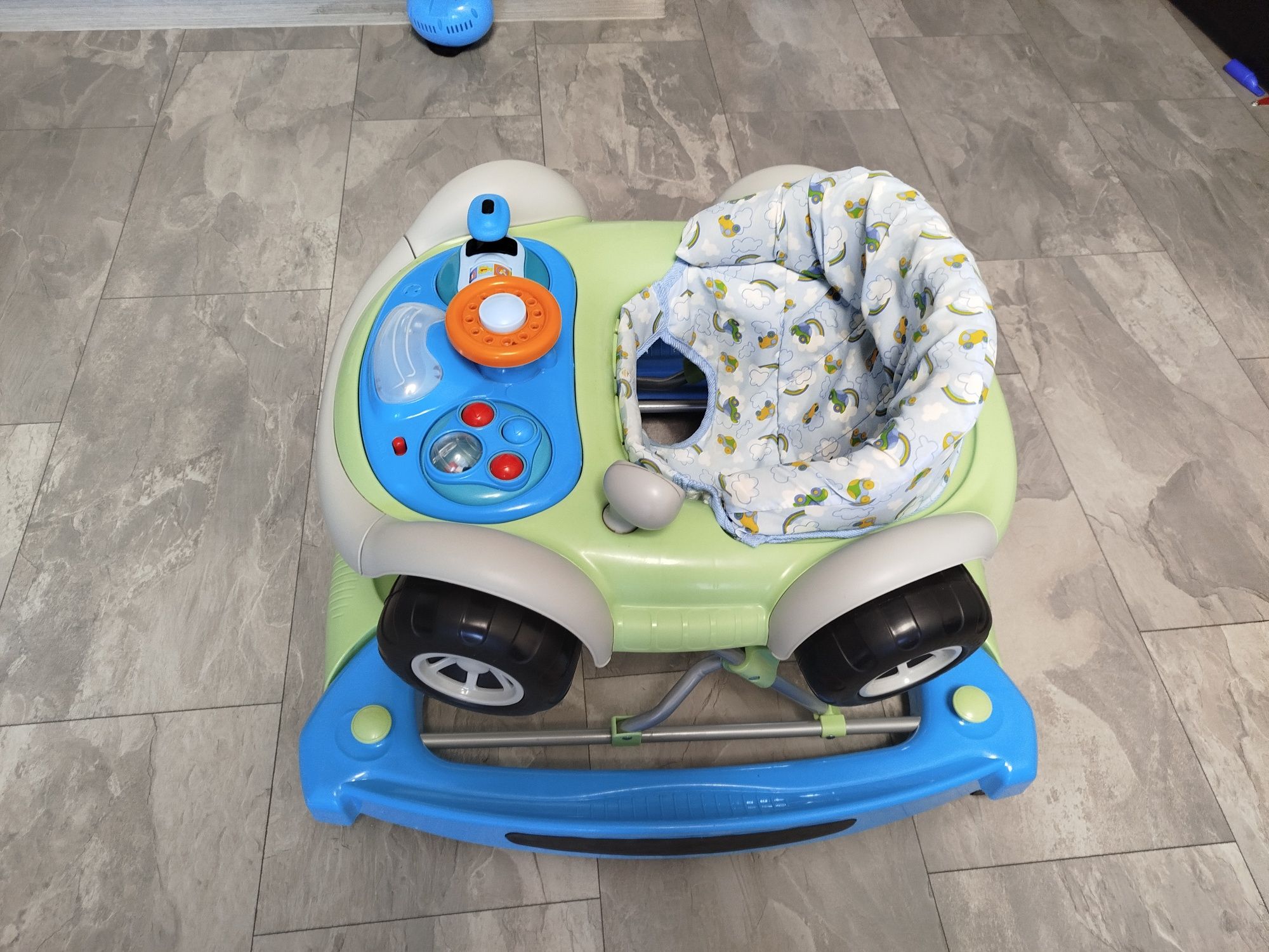 Детска проходилка Car CANGAROO - синя