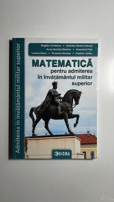 CULEGERE Matematica Academia Militara