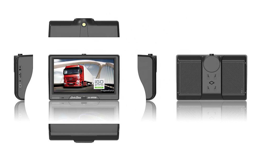 Navigatie GPS 7 inch Camion/TIR/BUS, 512Mb/16Gb avertizare camere fixe