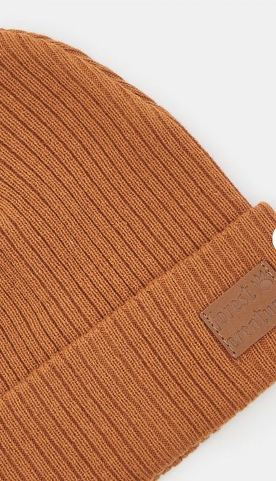 Caciula bebe fes copil galben