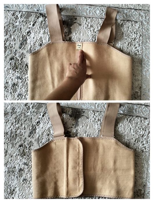 Бандаж, корсет. Послеоперационный бандаж шунтирование