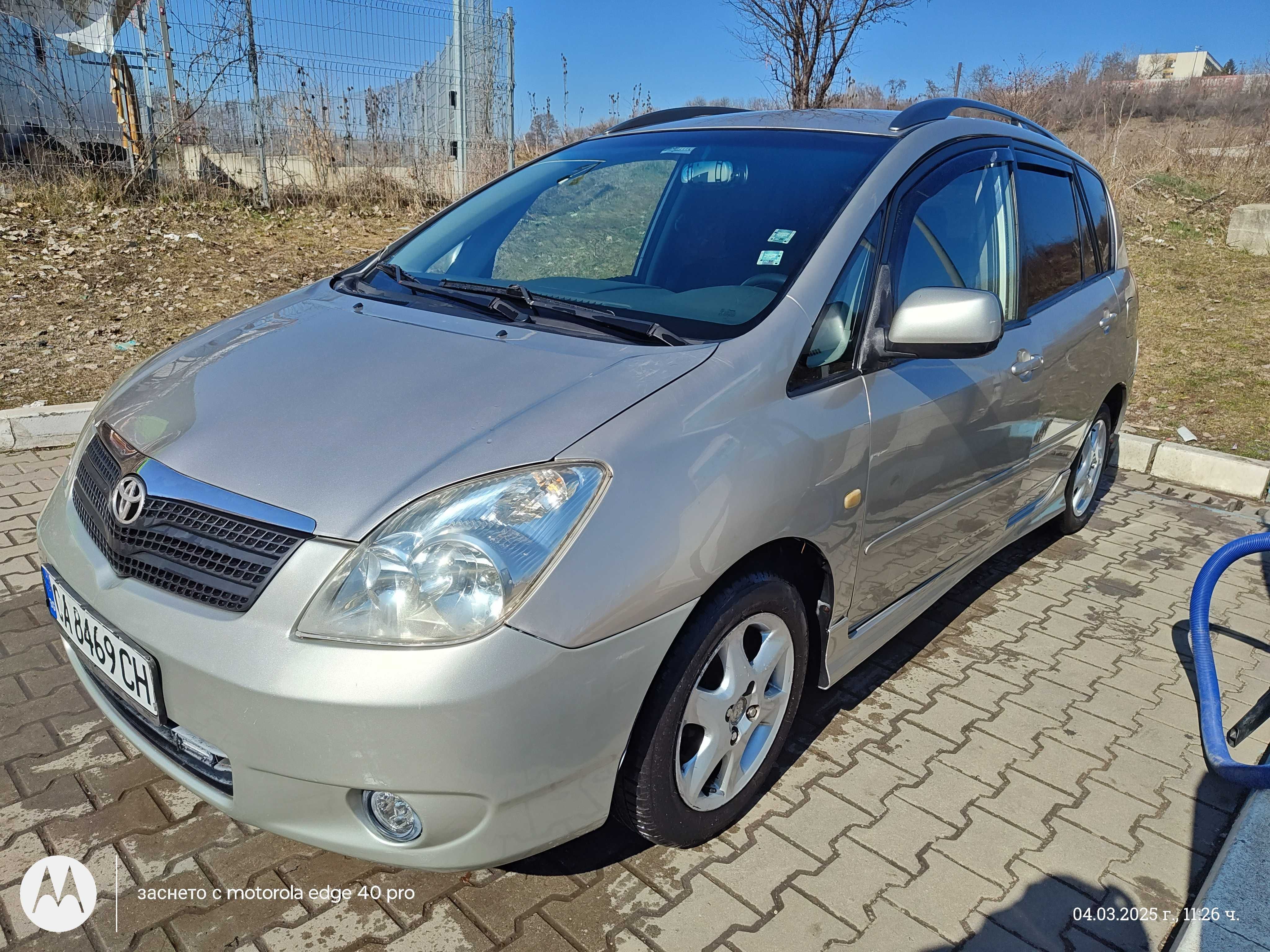 Тойота корола версо 1.8vvti 135к.с