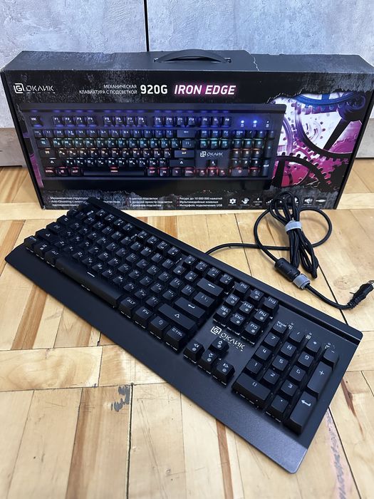 Механическая Клавиатура Oklick 920G IRON EDGE