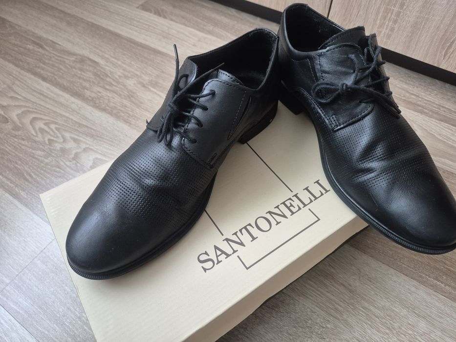 Мъжки кожени обувки