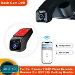 Cameră de bord 4K 2160P WiFi DVR 24H Monitor de parcare