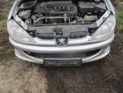 Bara spoiler fata intaritura ramforsare Peugeot 206 an 1998-2007