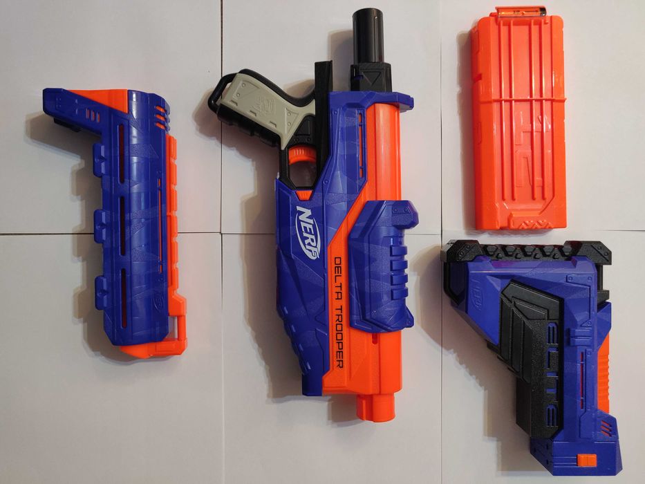 Hammershot Blaster Zombie Strike, Delta Trooper Elite, nerf gun