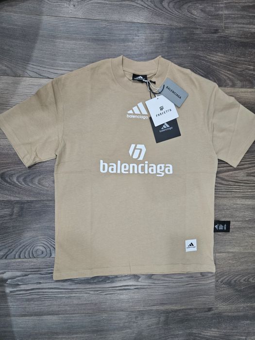 Мъжка тениска Balenciaga и Adidas