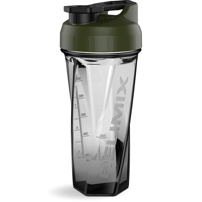 Shaker proteic HELIMIX 2.0 Vortex, 800 ml (28 oz) - Sticlă de apă port