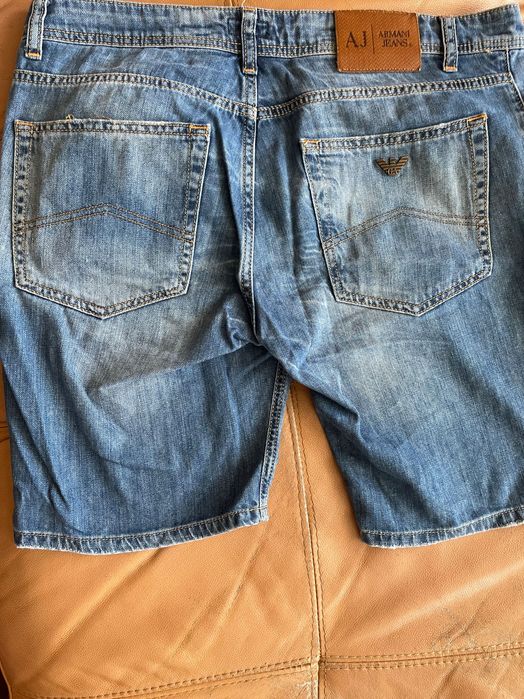 Къси дънкови гащи Armani Jeans