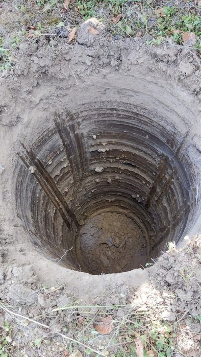Foraj fantana la diametru de 1 m