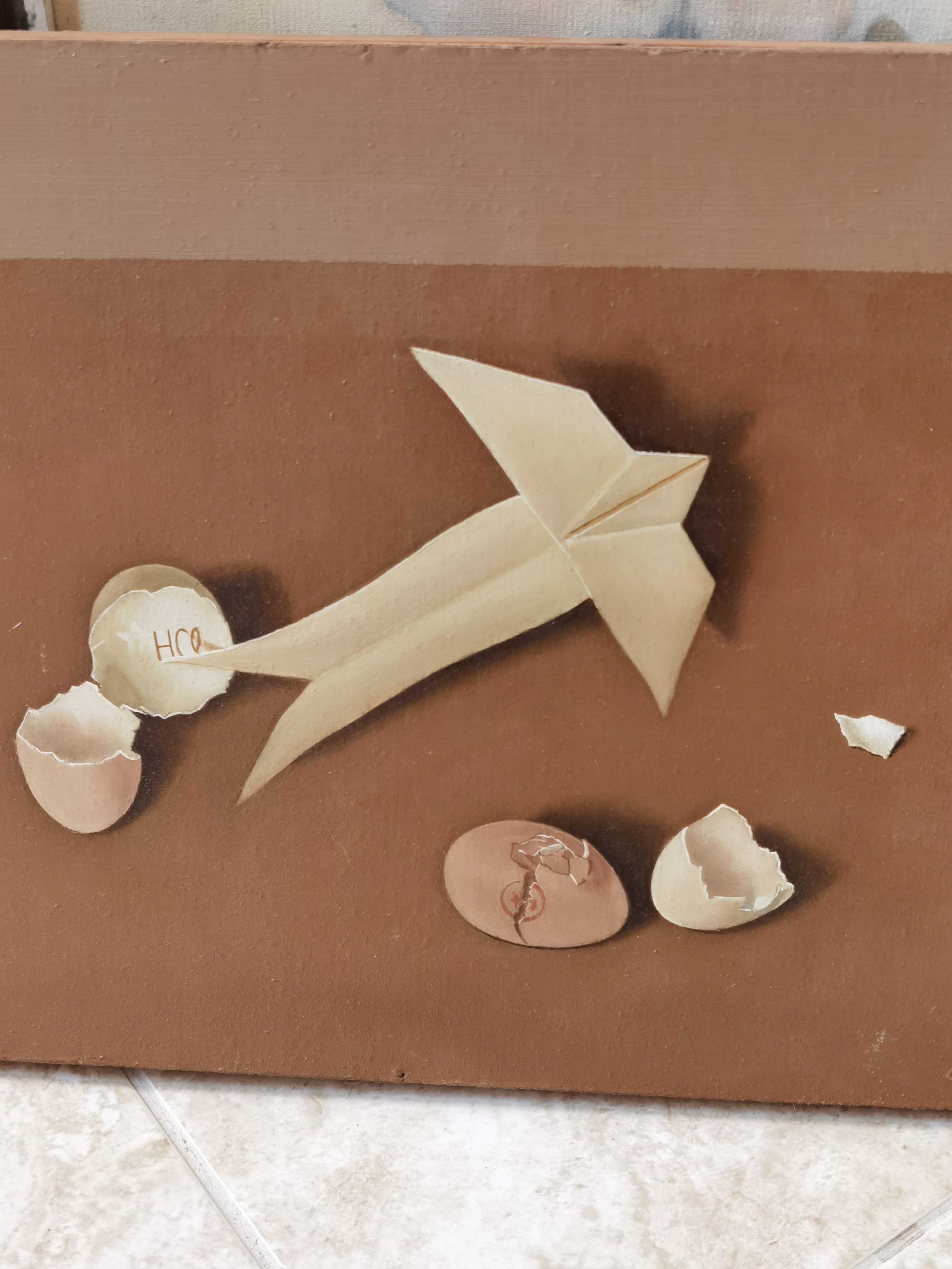 Старинна Картина на Русенския Художник Стойчо Русинов (1943-2020)