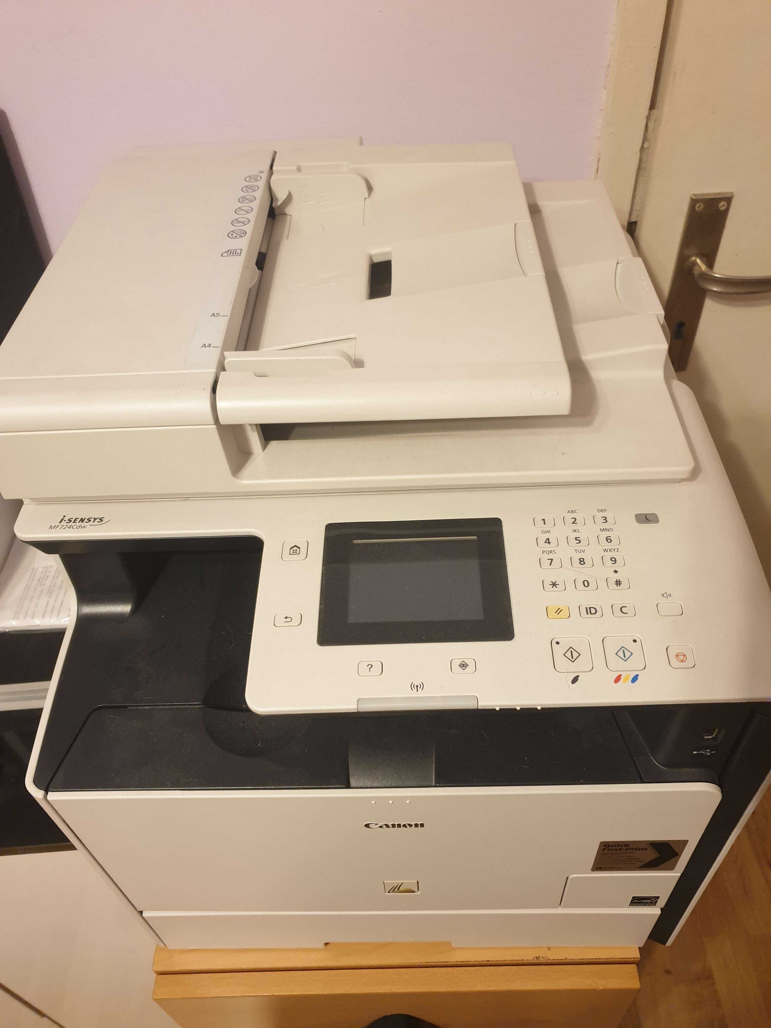 Принтер Canon i-SENSYS MF754Cdw, цветен, принтер/копир/скенер