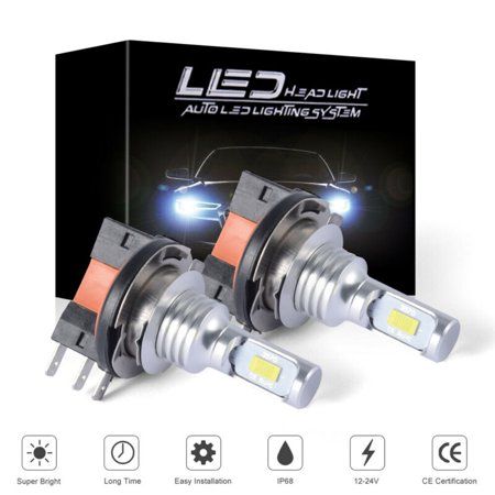 kit de 2 becuri led csp 3570 H15 30w 12-24v 6000k