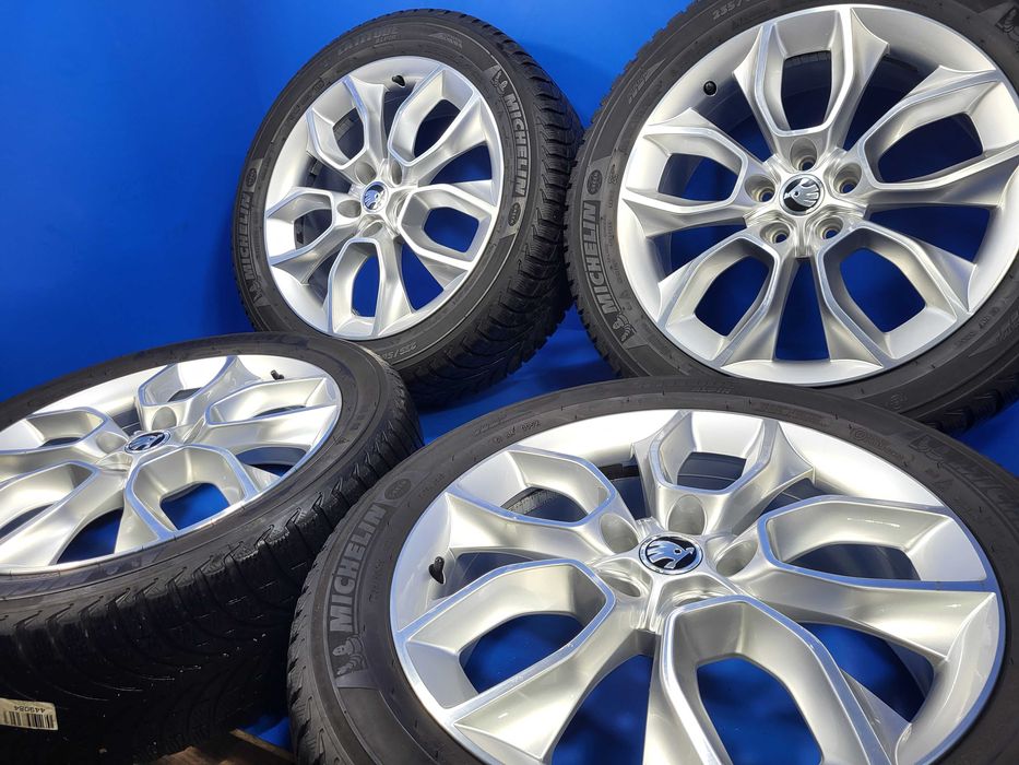 Vand jante/roti 5x112 R19 OE Skoda Kodiaq-GT, 235 50 19 Michelin iarna