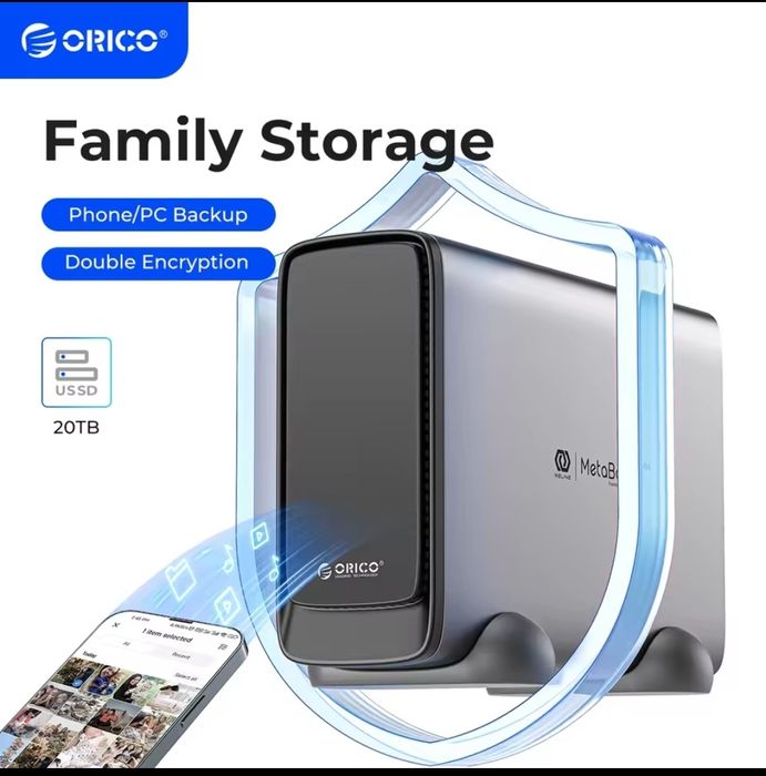 NAS Orinco 3.5 Type-C 1gbps