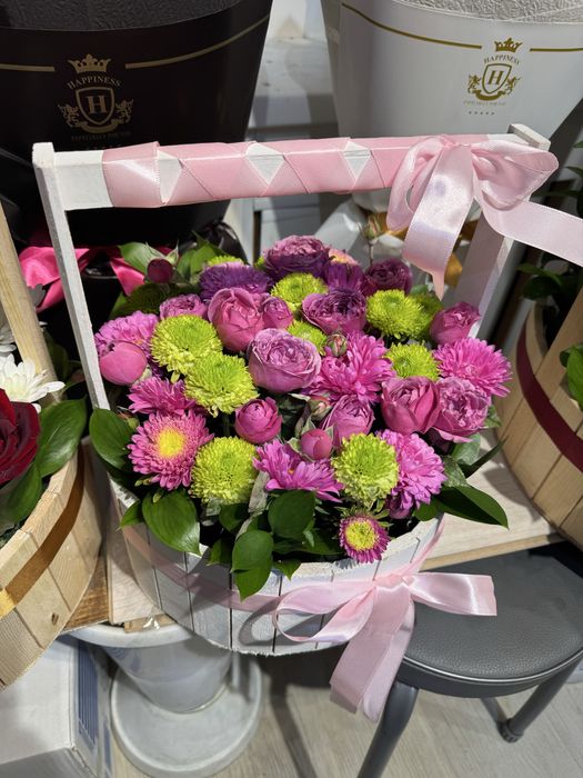 Gullar savatli gullar xamyonbop