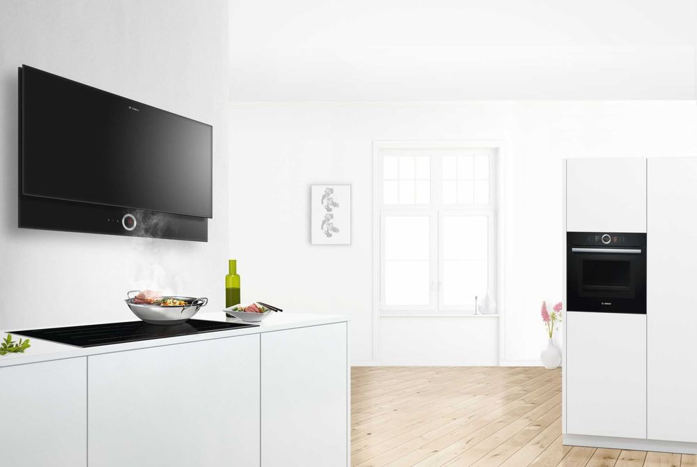 Элитная вытяжка Bosch DWF-97RU60 шириной 90 см.