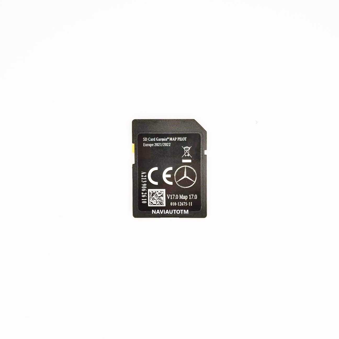 Card original Mercedes Garmin Cla Cls E GL GLA M MLC SL C V GLC 2022