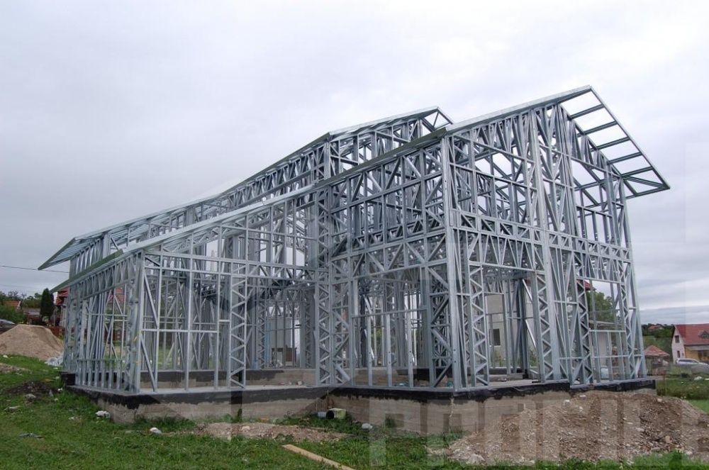 Structura metalica pentru casa 76 mp, de la doar 9900 euro!!!