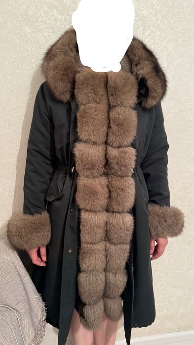 Парка натуральный мех