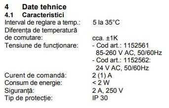 Vand 1-7 termostate digitale Oventrop pentru incalzire in pardoseala