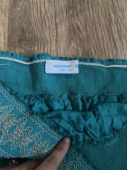 Rochită de vară turcoaz pentru femei