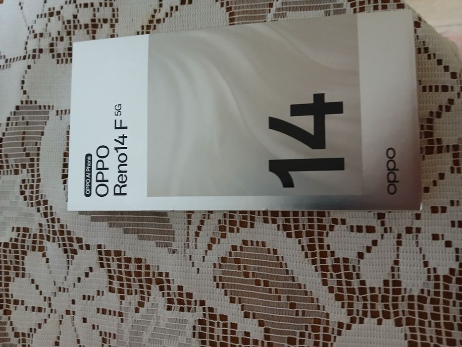 Vând telefon oppo reno 14 f nou cu factura