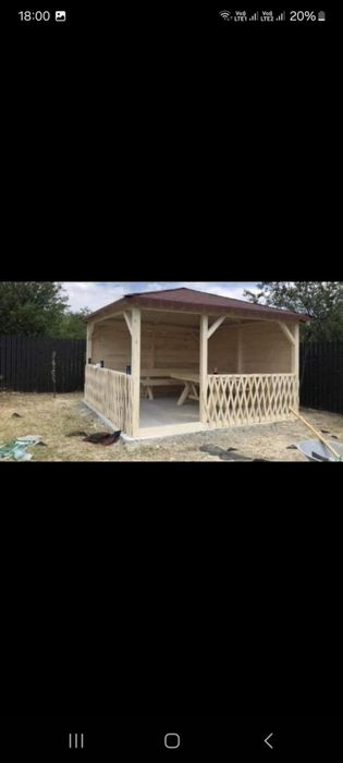 Terase si foișoare din lemn