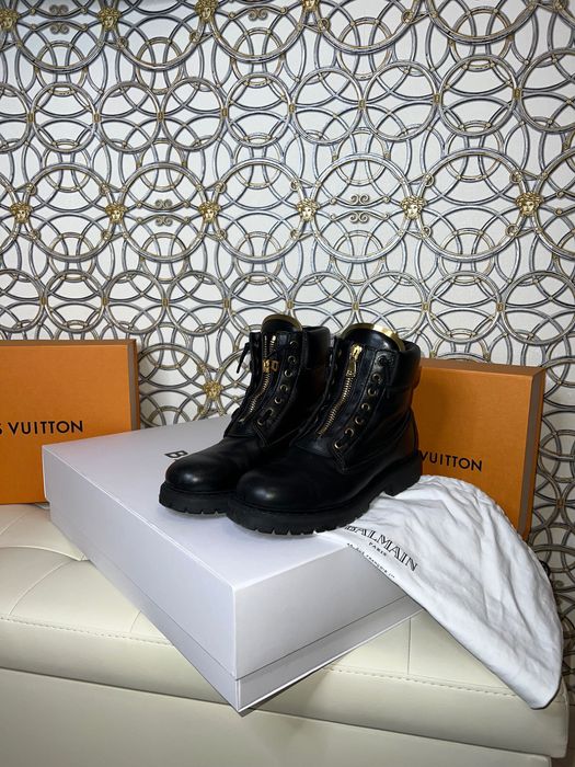 Balmain  кожени Боти