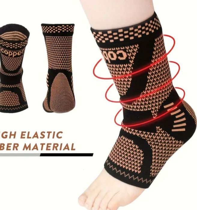 Șosete cu inserție cupru