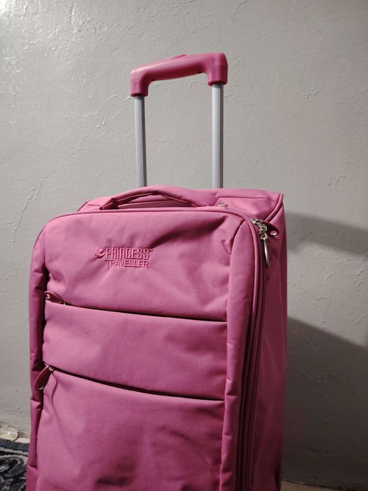 Troler roz 4 compartimente