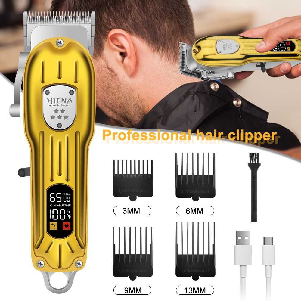Машинка для стрижки волос Professional Hair Clipper  Hiena SKU-D08
