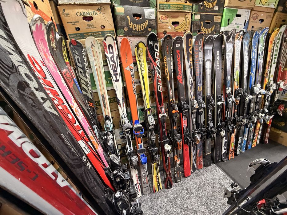 Skiuri/ ski copii dama barbati intre 80 si 180 cm(atomic,head,salomon)