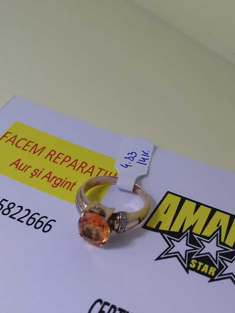Inel aur 14k (m3) star amanet