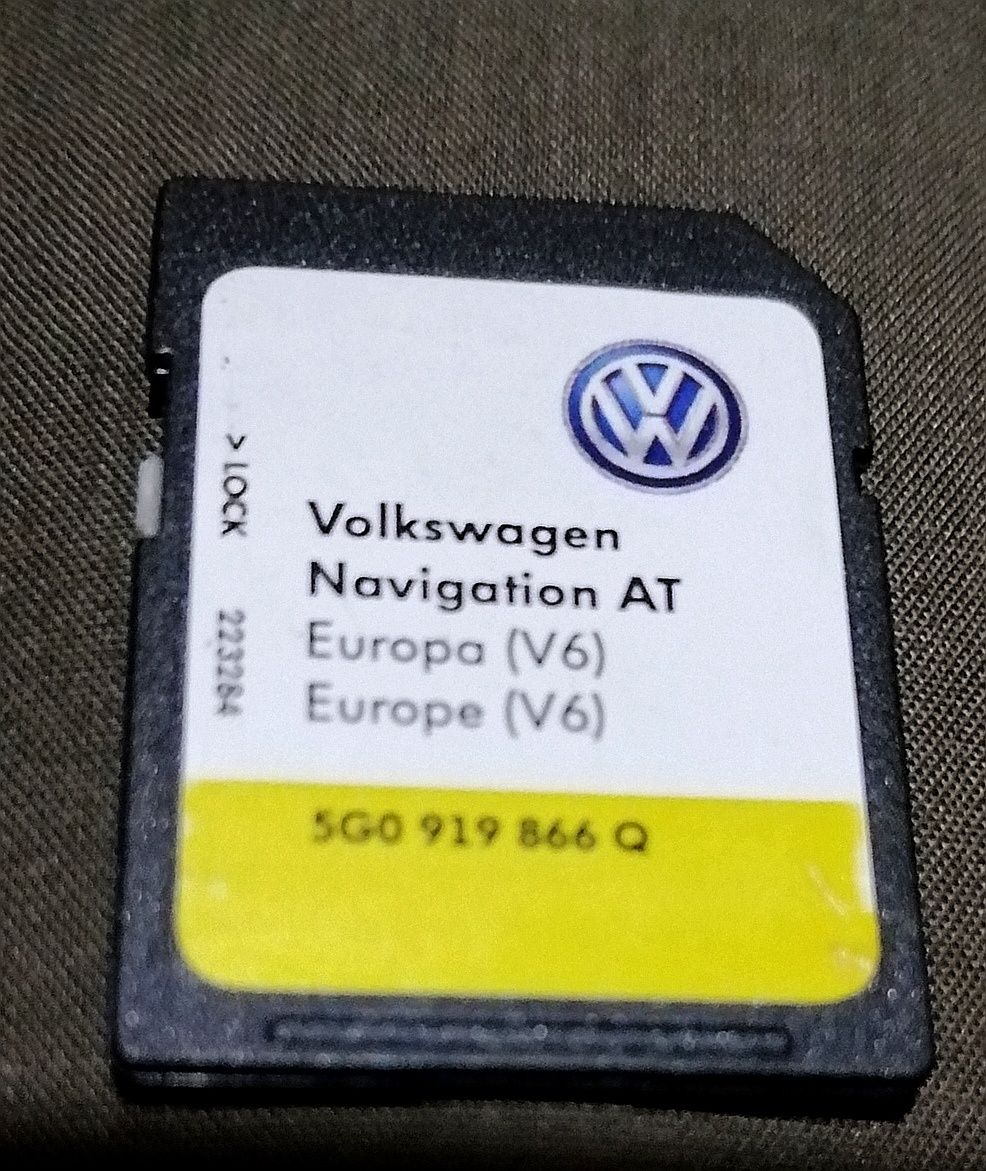 Card hărți vw Audi preț 200 lei.