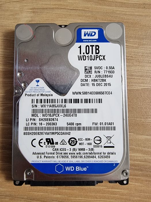 HDD 1 TB western digital