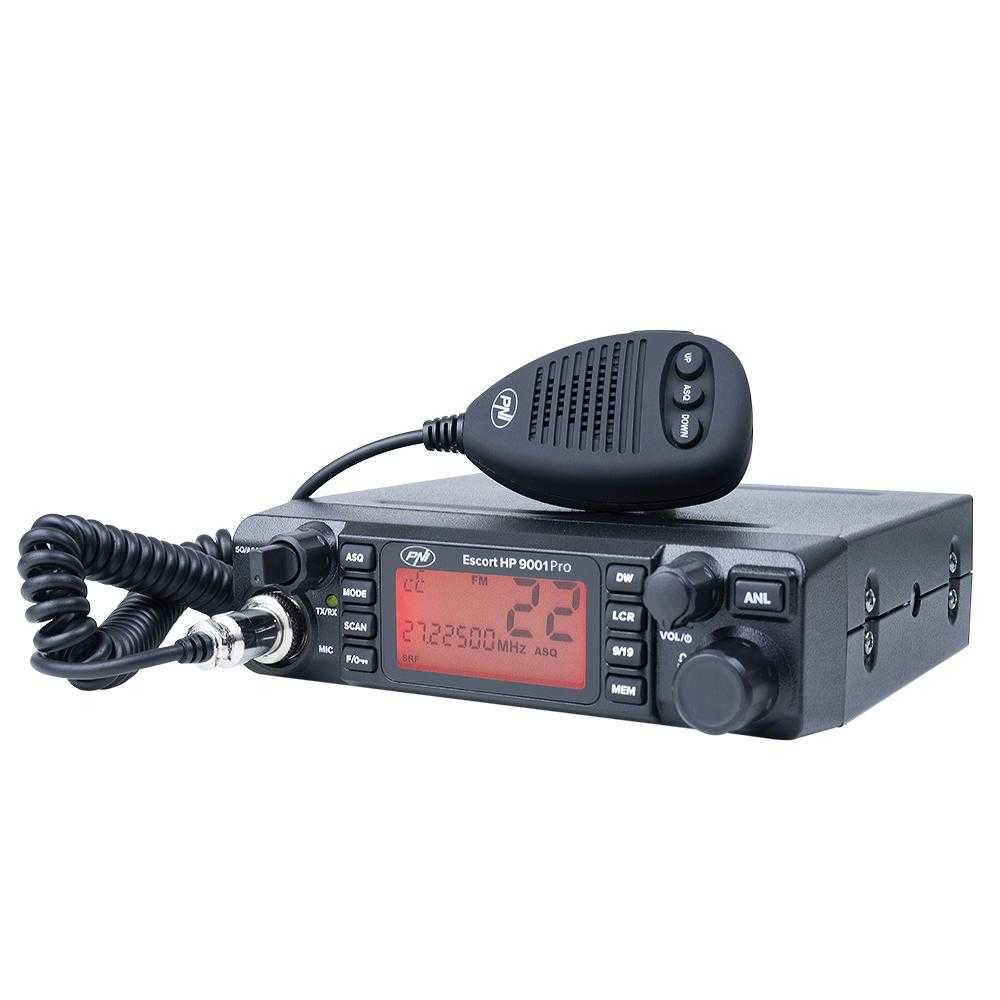 Statie radio CB PNI Escort HP 9001 PRO ASQ reglabil 12V 24V