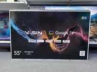 Новый 2024 Yasin 55 (140см) + Google TV+ WiFi+ Гарантия + Рассрочка