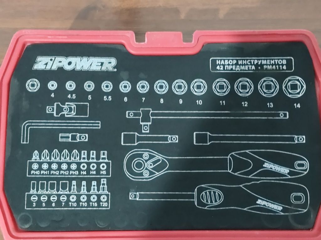 ZIPOWER mini nabor kulich rus