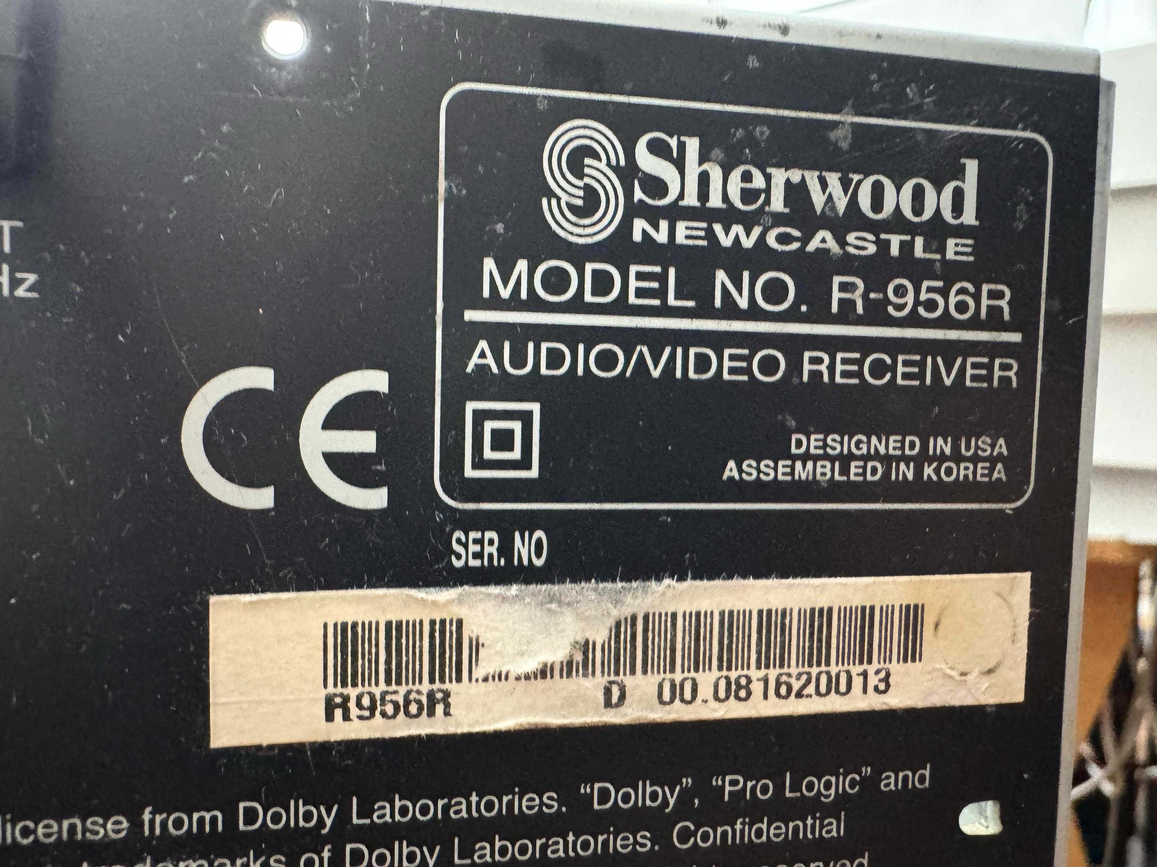 Amplificator Sherwood R-956R MADE IN KOREA partial functional